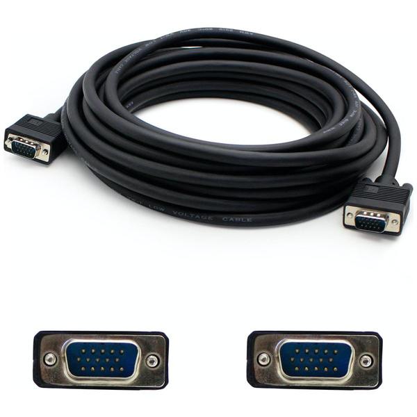 Add-On Addon 15.24M (50.00Ft) Vga Male To Male Black Cable VGAMM50